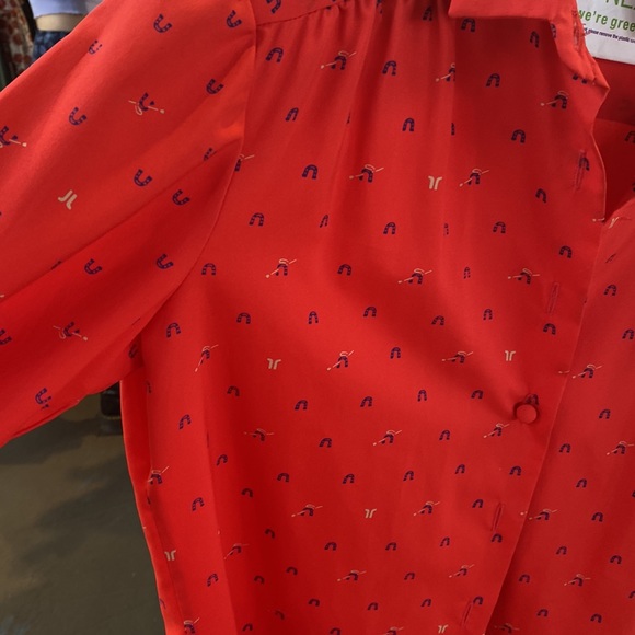 Vintage Lanvin Silk shirt - Picture 4 of 6